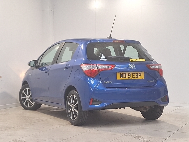 Toyota Yaris 1.5 Hybrid Icon Tech Cvt Blue #2