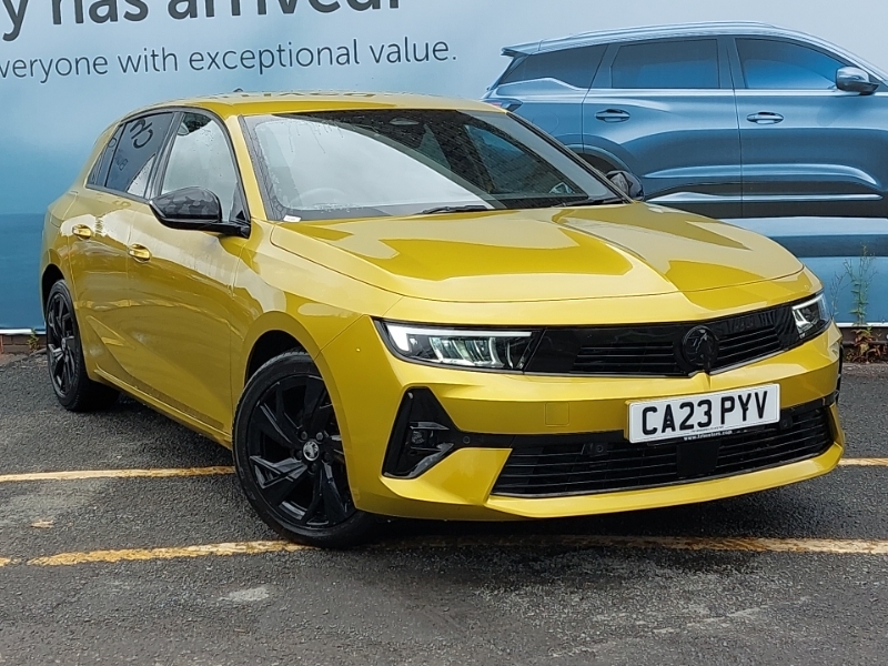 Vauxhall Astra 1.2 Turbo 130 Gs Yellow