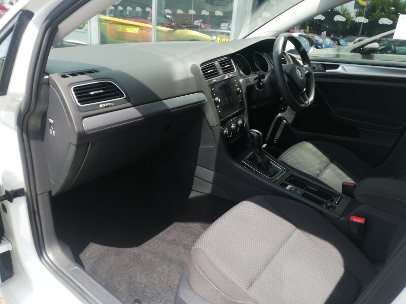 Volkswagen Golf 1.4 Tsi S Dsg White #5