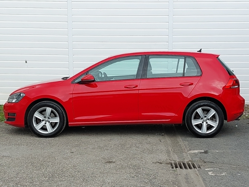 Volkswagen Golf 1.6 Tdi 110 Match Edition Red #4