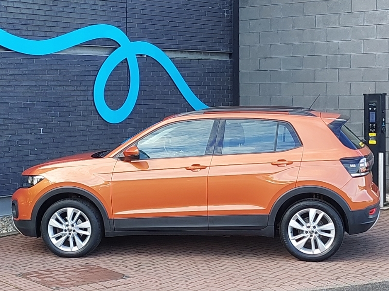 Volkswagen T-Cross 1.0 Tsi Se Orange #4