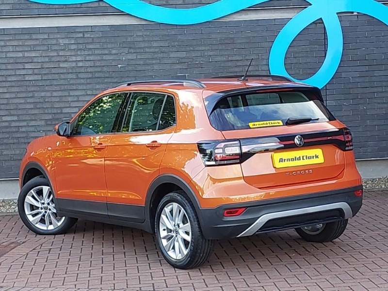 Volkswagen T-Cross 1.0 Tsi Se Orange #2
