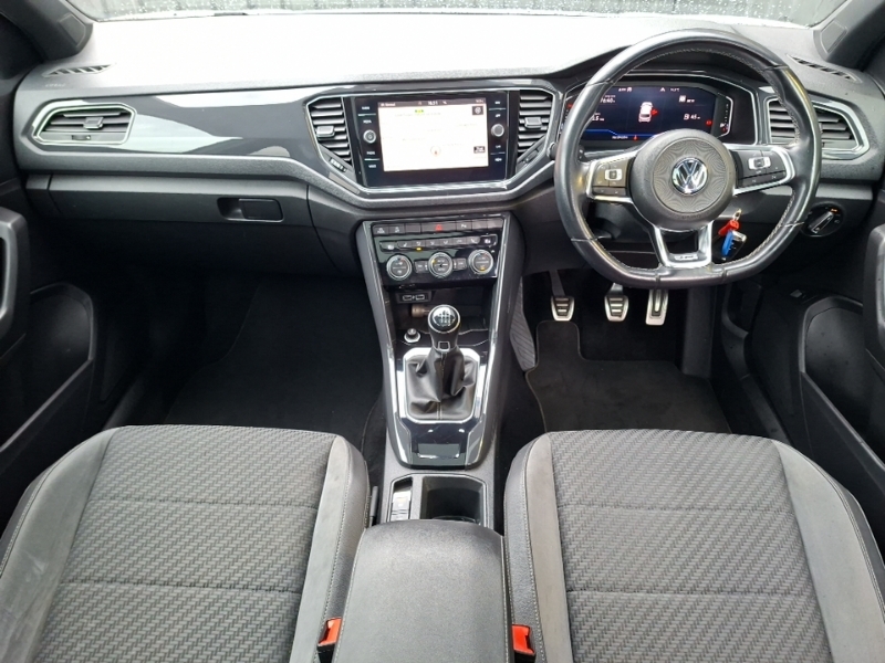 Volkswagen T-Roc 1.5 Tsi Evo R-line Silver #3