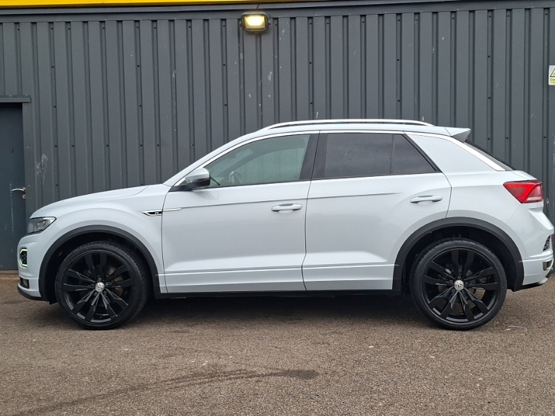 Volkswagen T-Roc 1.5 Tsi Evo R-line Silver #4