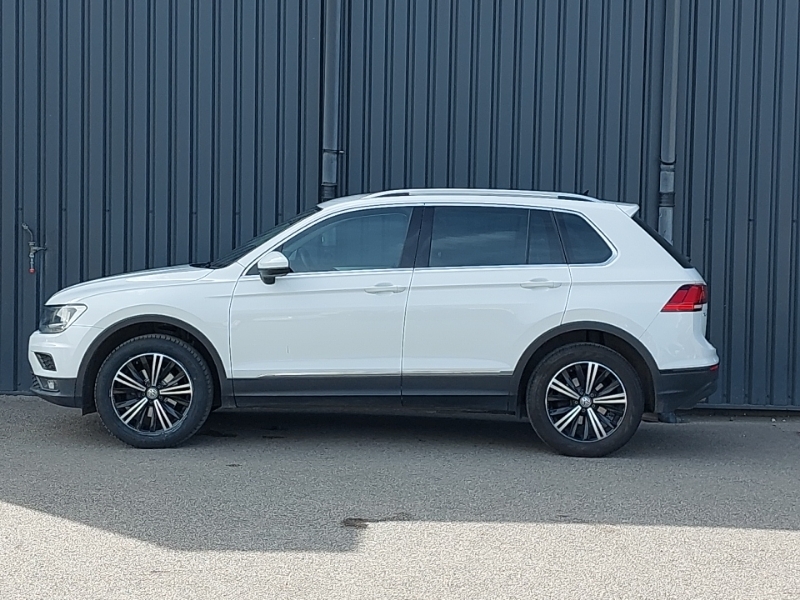 Volkswagen Tiguan 2.0 Tdi 150 4Motion Se Nav Dsg White #4
