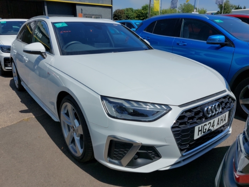 Audi A4 40 Tfsi 204 S Line S Tronic White