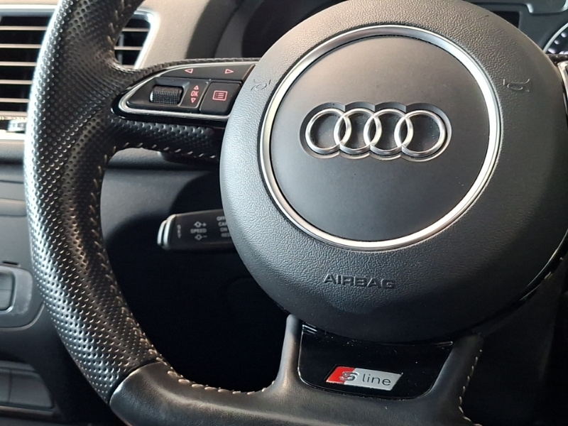 Audi Q3 2.0 Tdi Quattro Black Edition S-t 184 Bhp Black #12