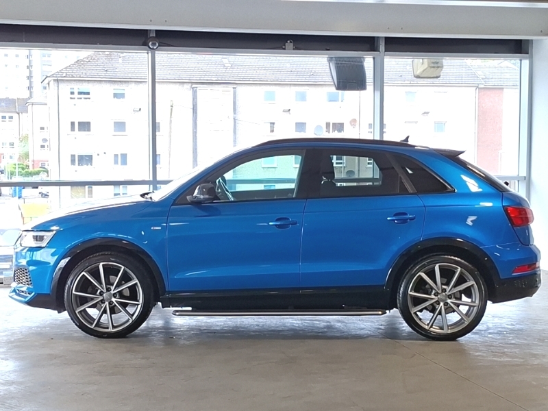 Audi Q3 2.0 Tdi 184 Quattro Black Edition S Tronic Blue #4