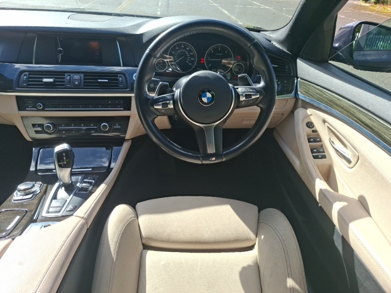 BMW 5 Series 2.0 520D Se Euro 6 Ss White #8