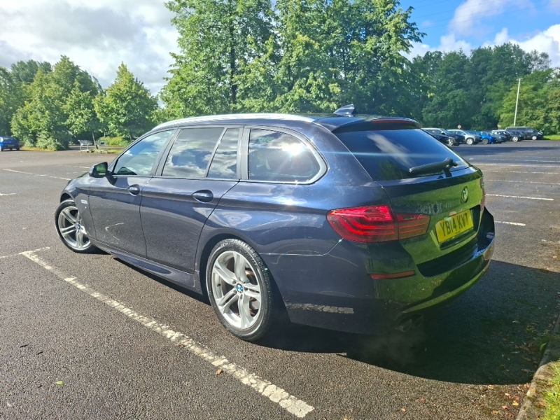 BMW 5 Series 520D M Sport Step Black #2