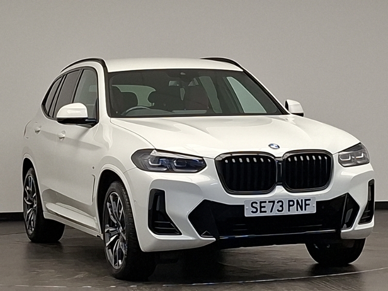 BMW X3 Xdrive20d Mht M Sport Step White