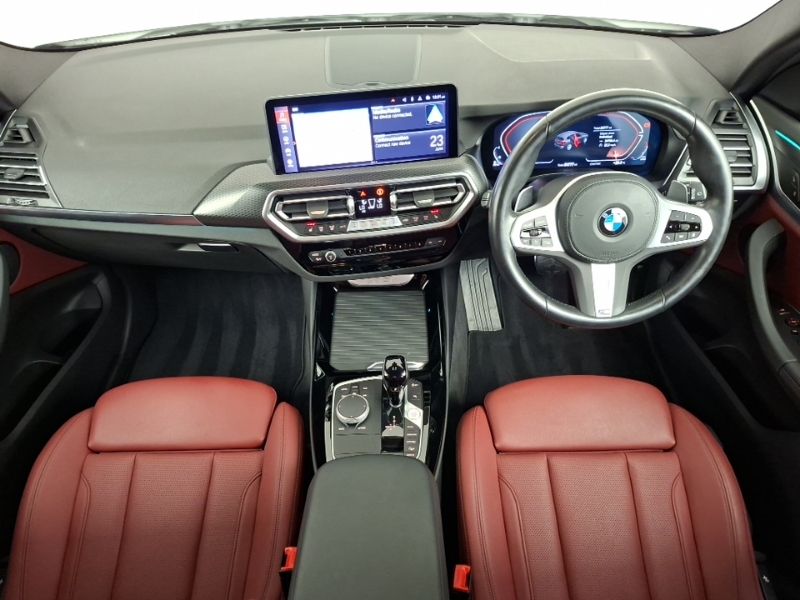 BMW X3 Xdrive20d Mht M Sport Step White #4