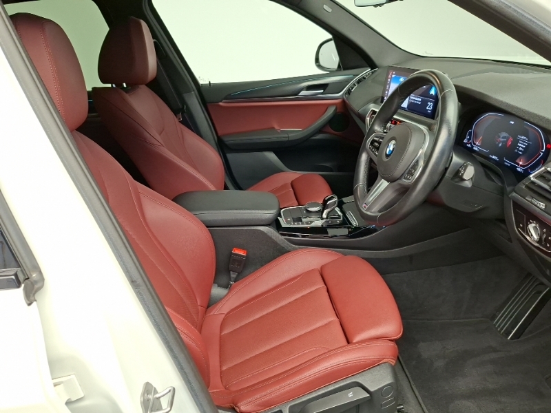 BMW X3 Xdrive20d Mht M Sport Step White #6