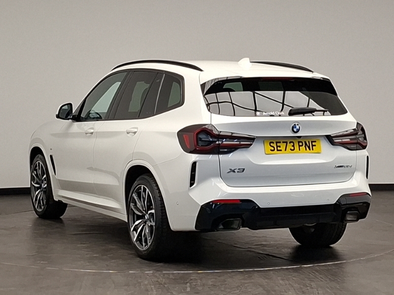 BMW X3 Xdrive20d Mht M Sport Step White #2