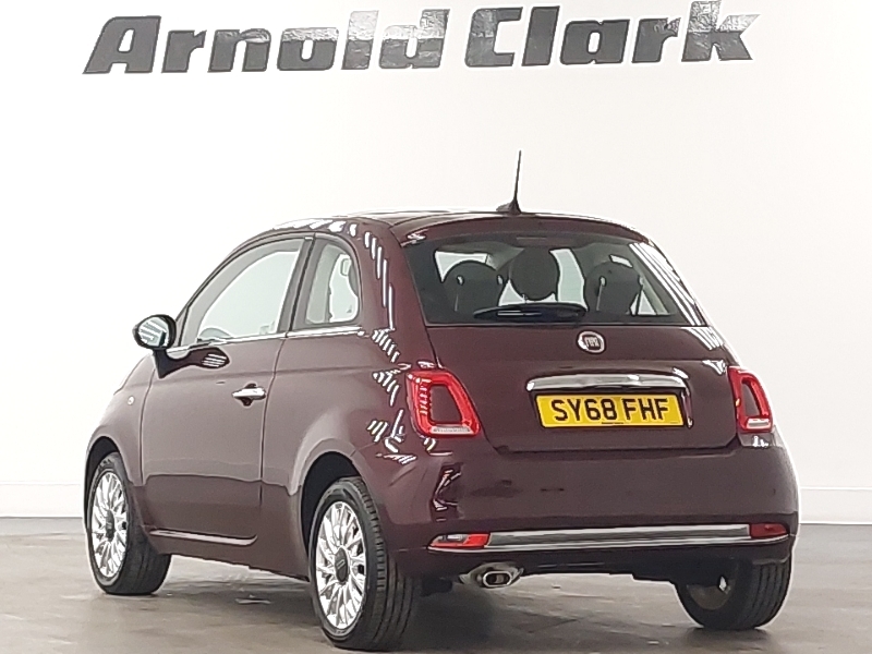 Fiat 500 1.2 Lounge SY68FHF Red #2