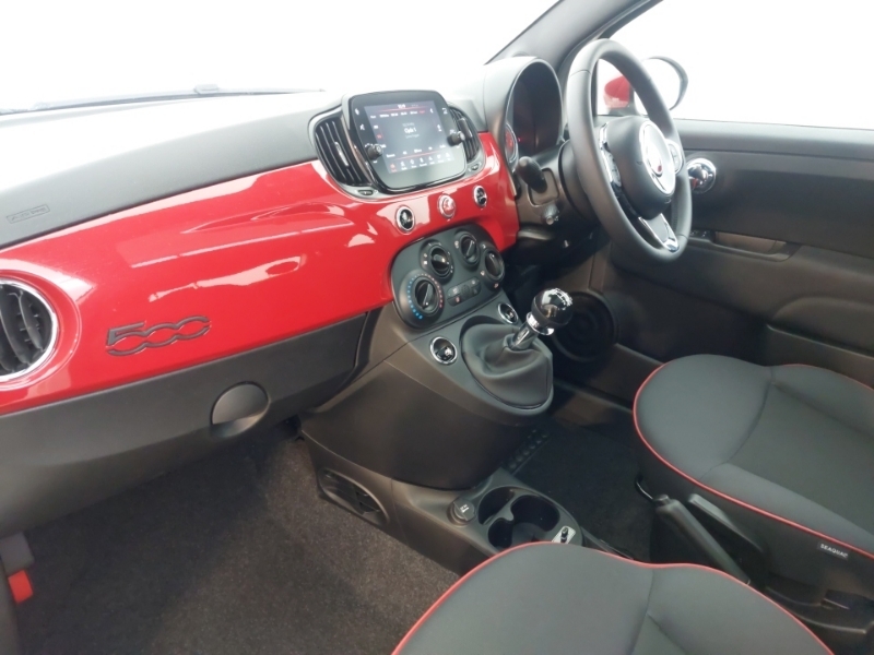 Fiat 500 1.0 Mild Hybrid Red White #5