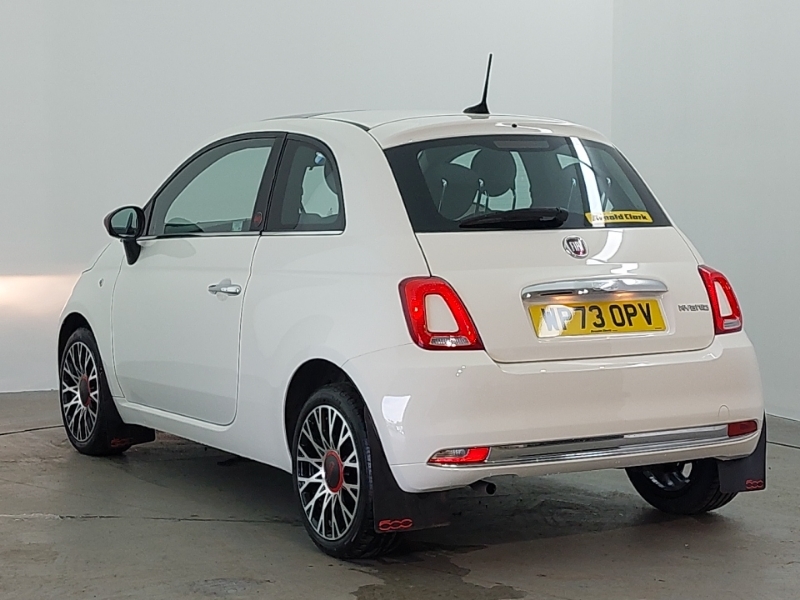 Fiat 500 1.0 Mild Hybrid Red White #2