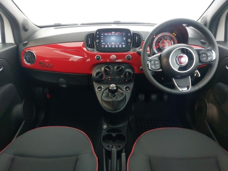 Fiat 500 1.0 Mild Hybrid Red White #3