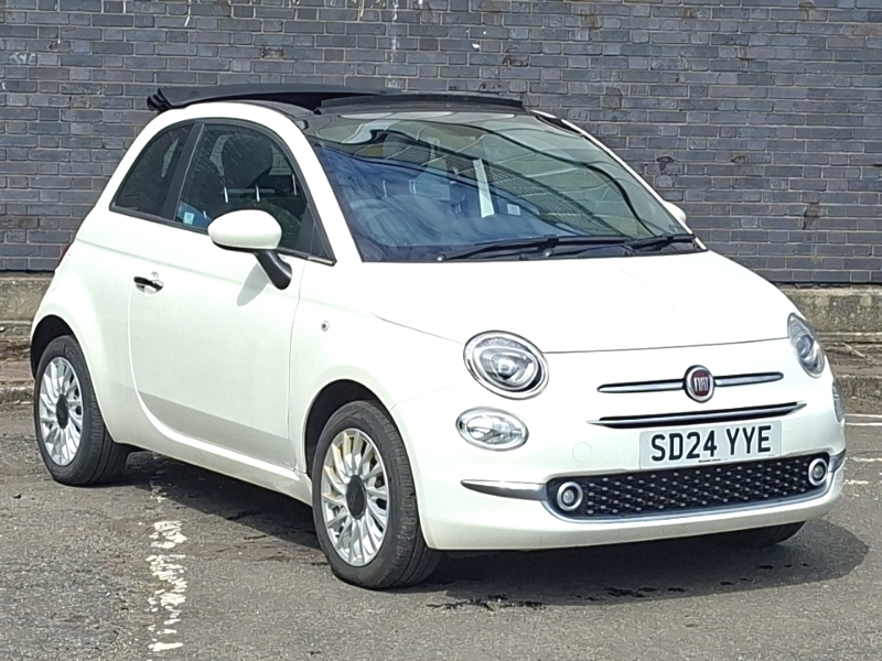 Fiat 500C 1.0 Mild Hybrid White