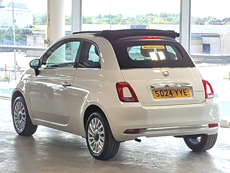 Fiat 500C 1.0 Mild Hybrid White #2