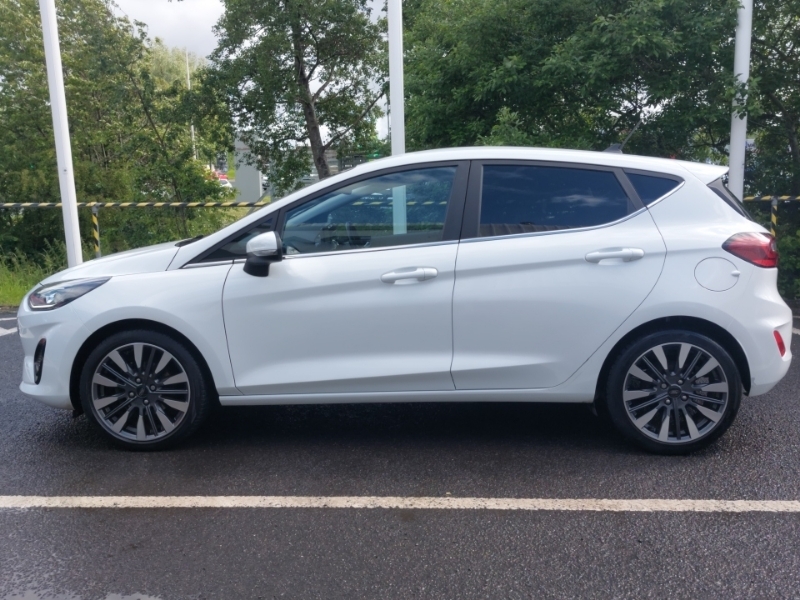 Ford Fiesta 1.0 Ecoboost Hbd Mhev 125 Titanium X YC23XBL White #4