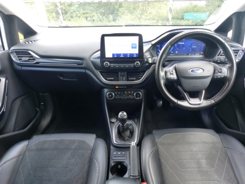 Ford Fiesta 1.0 Ecoboost Hbd Mhev 125 Titanium X YC23XBL White #3