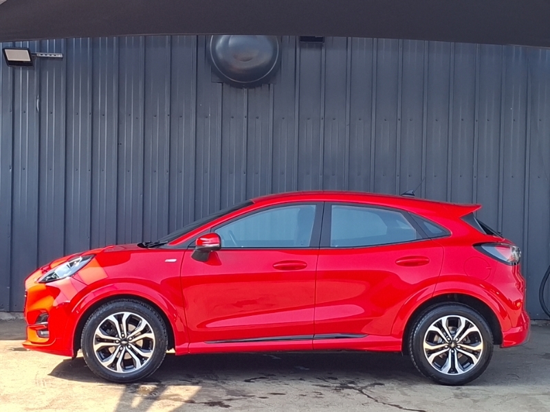 Ford Puma 1.0 Ecoboost Hybrid Mhev St-line CK70GWY Red #4