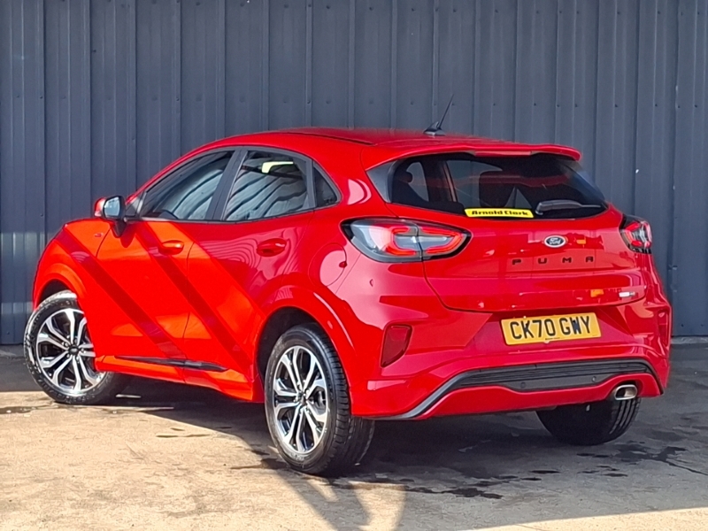 Ford Puma 1.0 Ecoboost Hybrid Mhev St-line CK70GWY Red #2