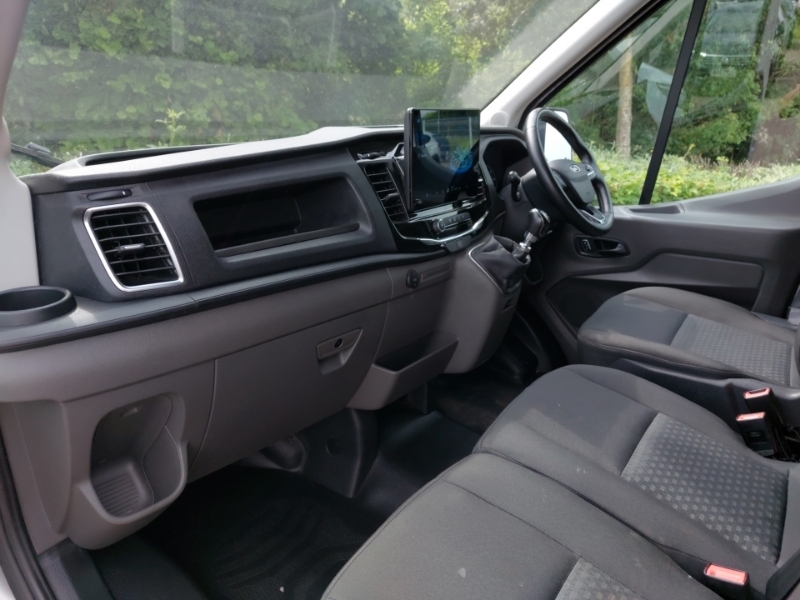 Ford Transit Custom 2.0 Ecoblue Hybrid 130Ps H3 Limited Van Silver #4