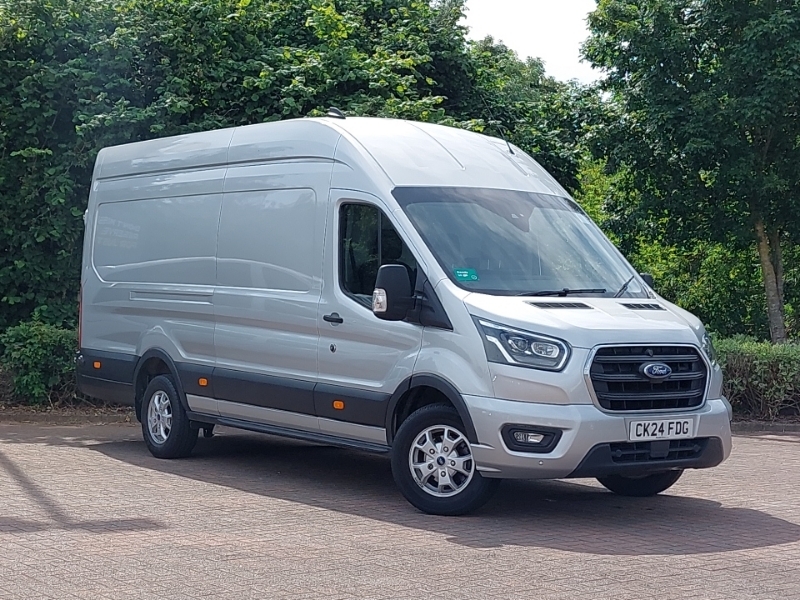 Ford Transit Custom 2.0 Ecoblue Hybrid 130Ps H3 Limited Van Silver