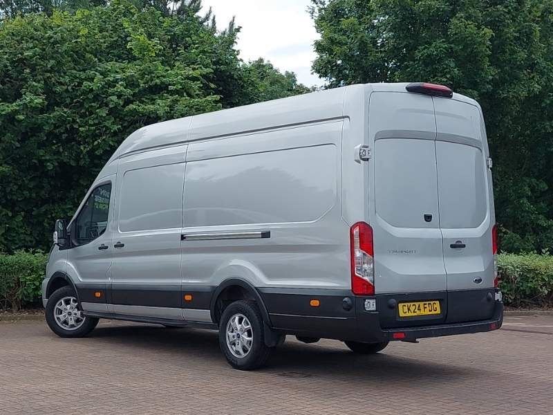 Ford Transit Custom 2.0 Ecoblue Hybrid 130Ps H3 Limited Van Silver #2