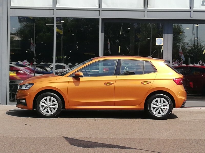 Skoda Fabia 1.0 Tsi Se Comfort Orange #4