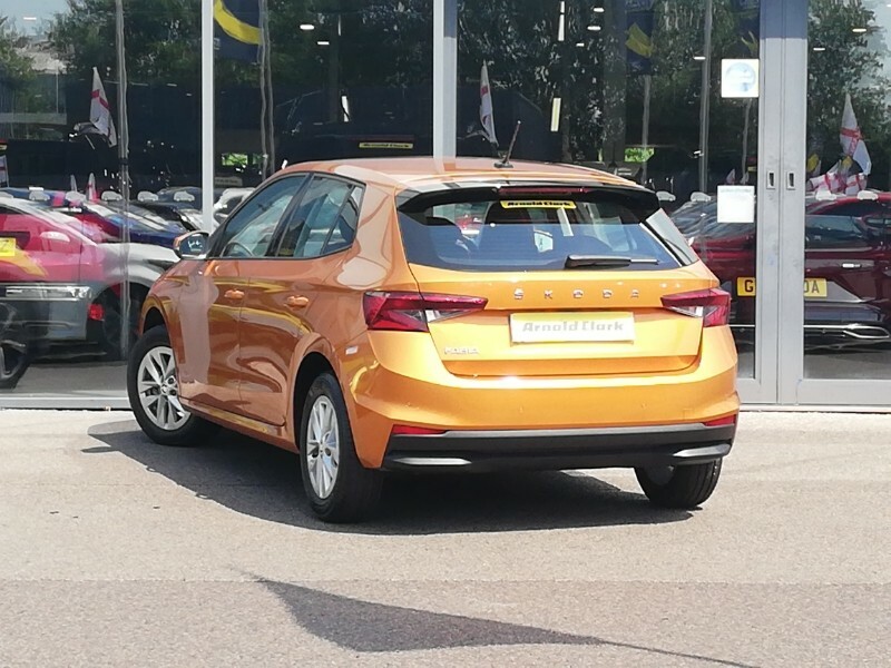 Skoda Fabia 1.0 Tsi Se Comfort Orange #2