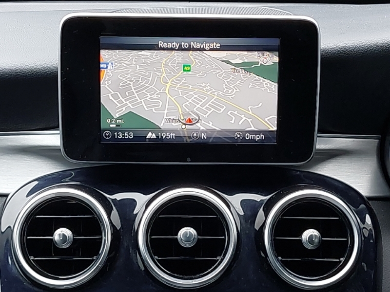 Mercedes-Benz C Class C 200 Amg Line Premium White #10
