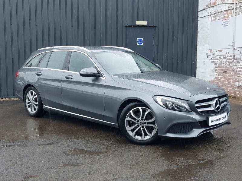 Mercedes-Benz C Class C 200 Amg Line Premium White #7