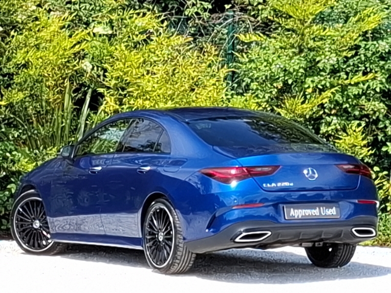 Mercedes-Benz CLA Class Cla 220D Amg Line Premium Plus Tip Blue #2