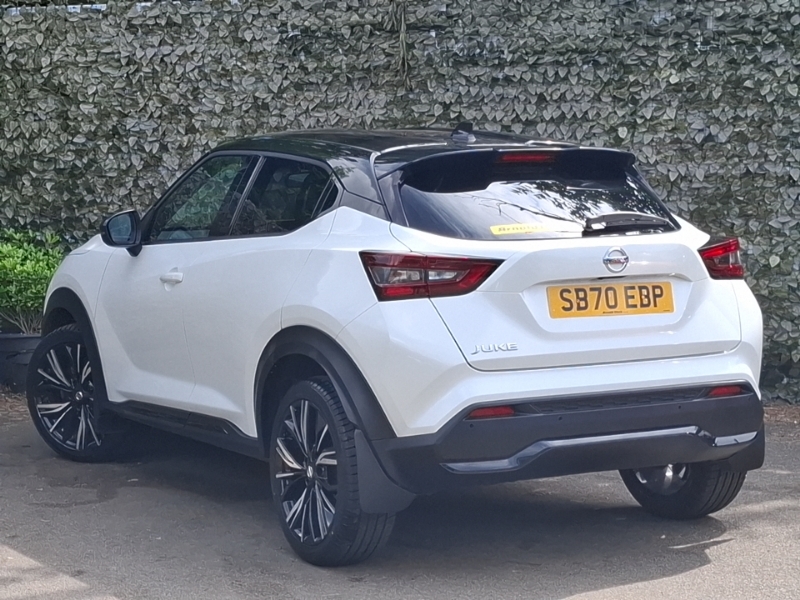 Nissan Juke 1.0 Dig-t Tekna Dct White #2