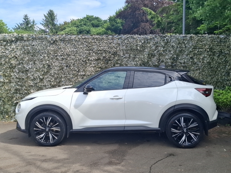 Nissan Juke 1.0 Dig-t Tekna Dct White #4