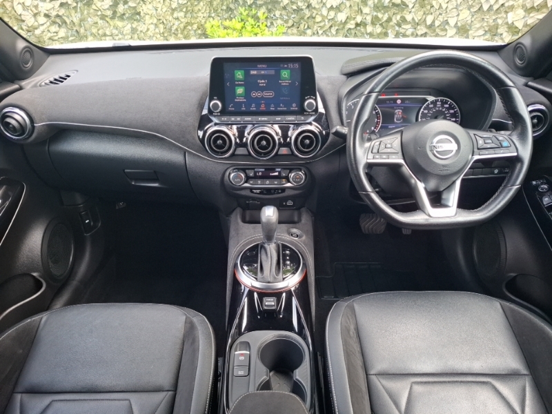 Nissan Juke 1.0 Dig-t Tekna Dct White #3