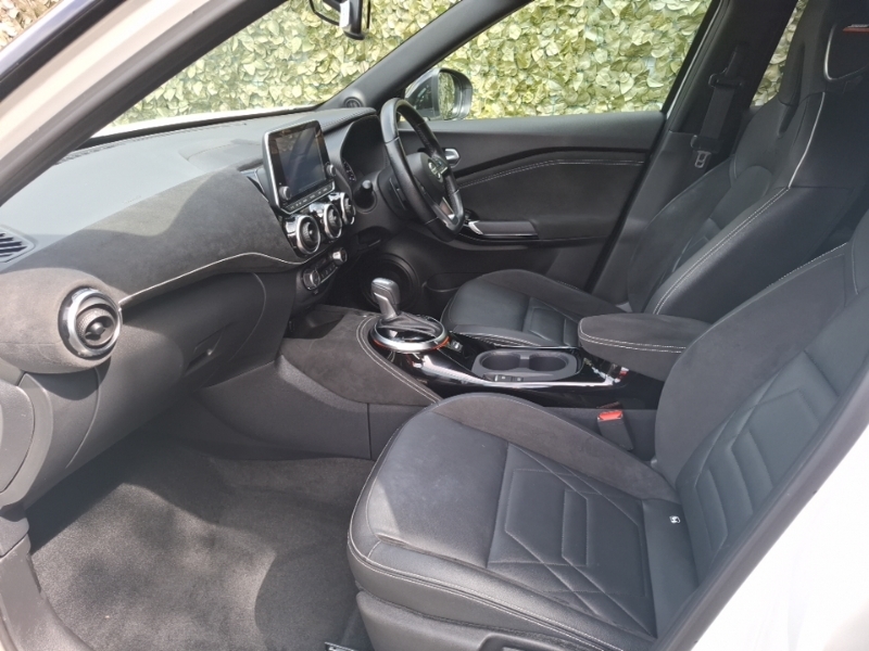 Nissan Juke 1.0 Dig-t Tekna Dct White #5