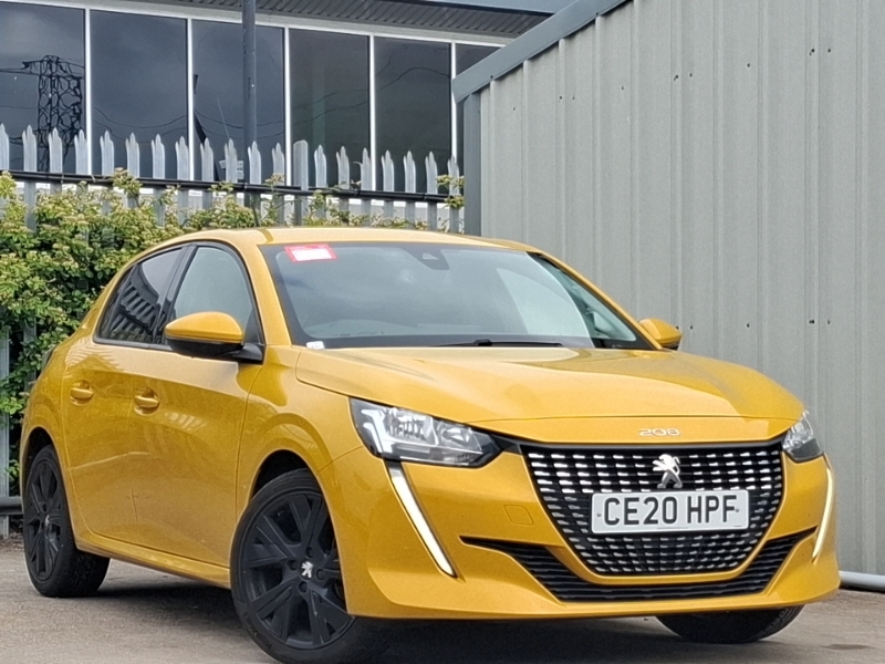 Peugeot 208 1.5 Bluehdi 100 Allure CE20HPF Yellow