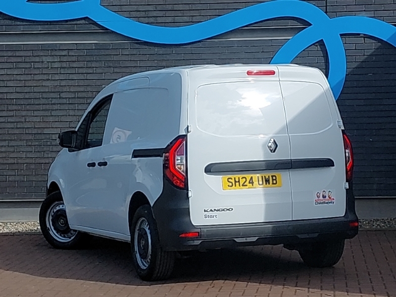 Renault Kangoo Ml19 Blue Dci 95 Start Van White #2