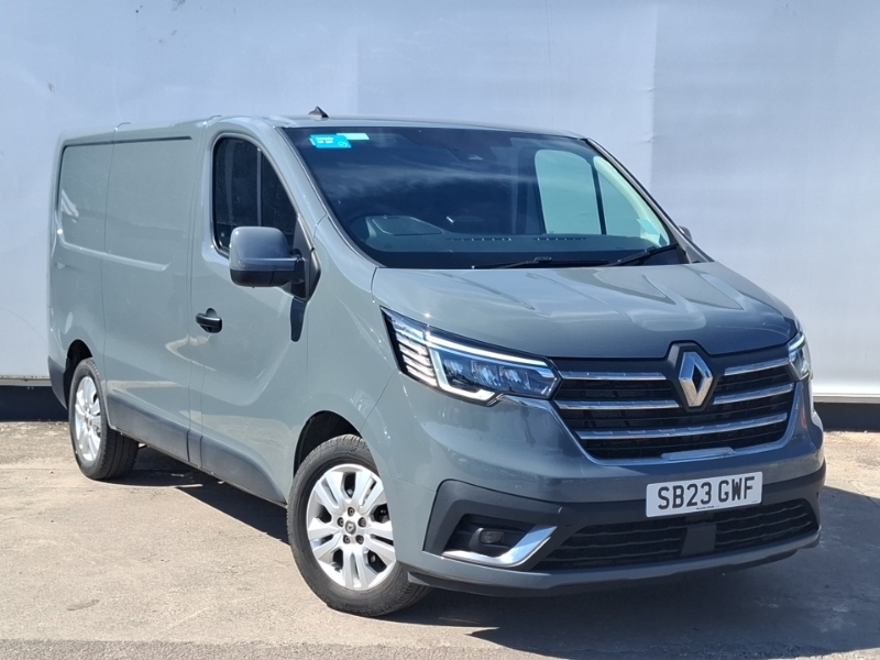 Renault Trafic Sl28 Blue Dci 130 Sport Van Grey