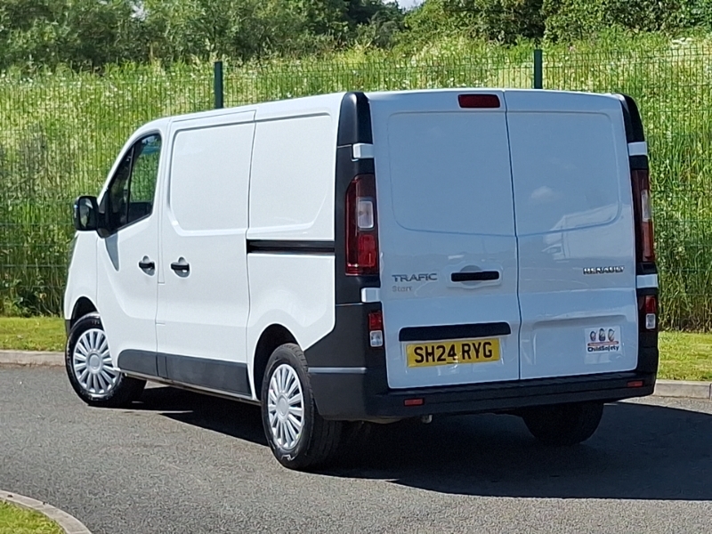 Renault Trafic Sl30 Blue Dci 130 Start Van White #2