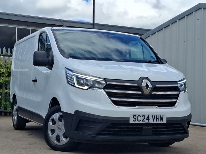 Renault Trafic Sl30 Blue Dci 130 Advance Safety Van White
