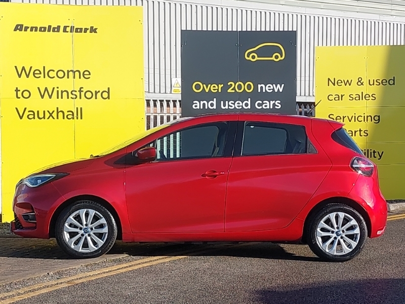 Renault Zoe 100Kw I Iconic R135 50Kwh Rapid Charge Red #4