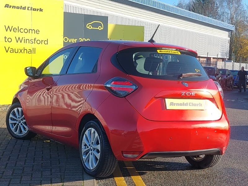 Renault Zoe 100Kw I Iconic R135 50Kwh Rapid Charge Red #2