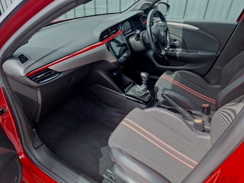 Vauxhall Corsa 1.2 Turbo Sri Nav SD70YWR Red #5