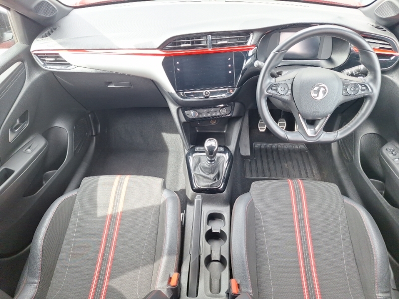 Vauxhall Corsa 1.2 Turbo Sri Nav SD70YWR Red #3