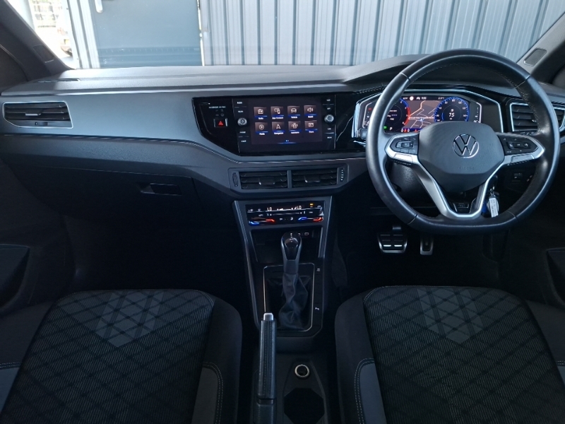 Volkswagen Polo 1.0 Tsi R-line Dsg White #3
